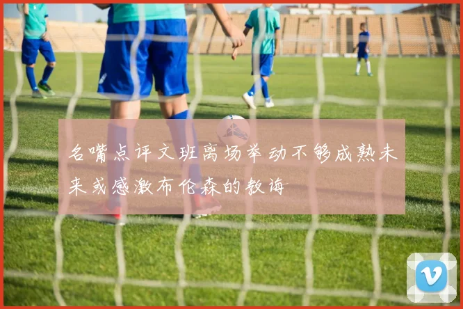 名嘴点评文班离场举动不够成熟未来或感激布伦森的教诲