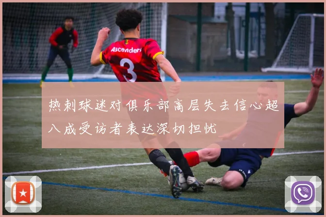 热刺球迷对俱乐部高层失去信心超八成受访者表达深切担忧